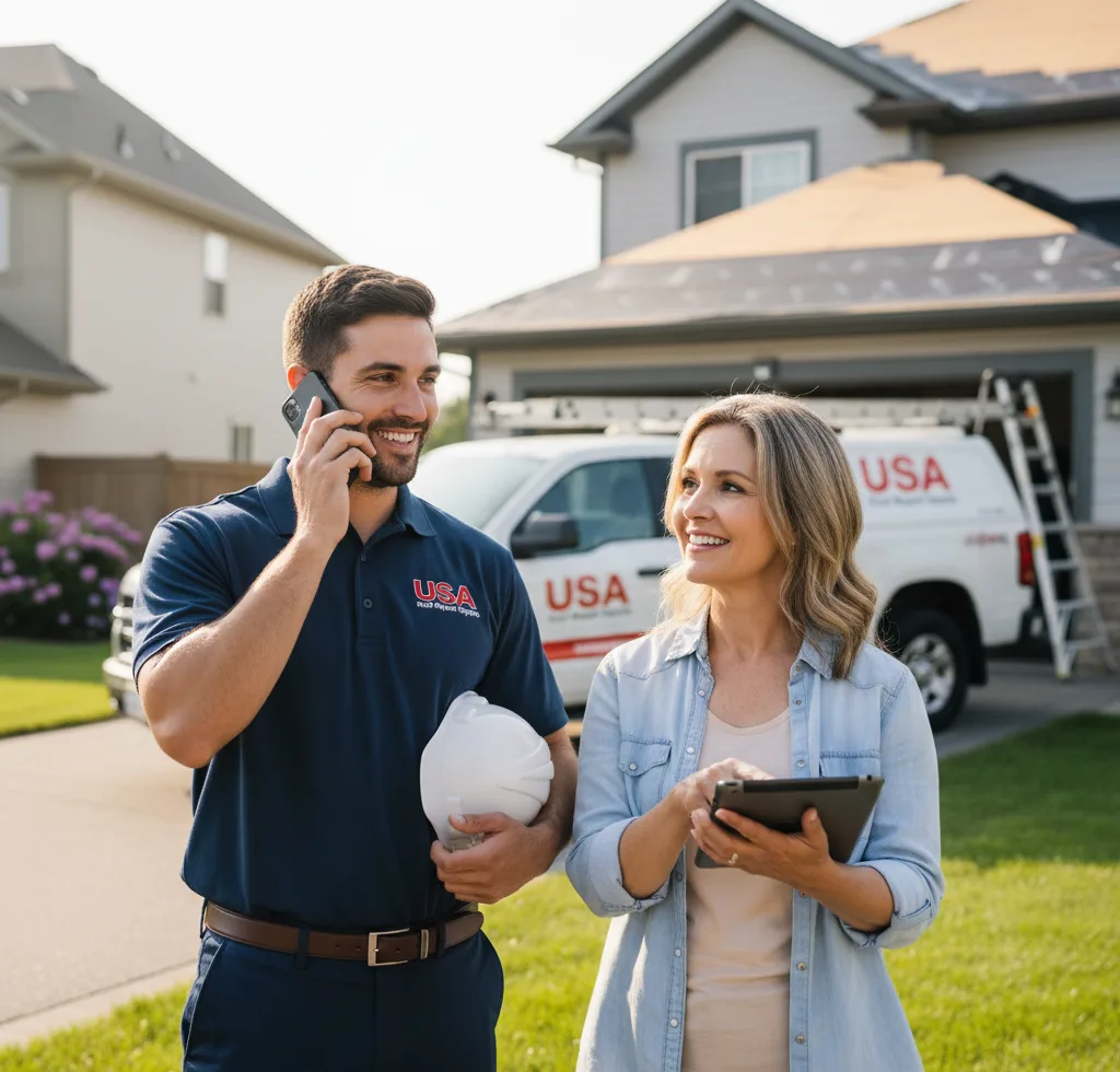 USA Roof Repair Experts customer support in De Queen